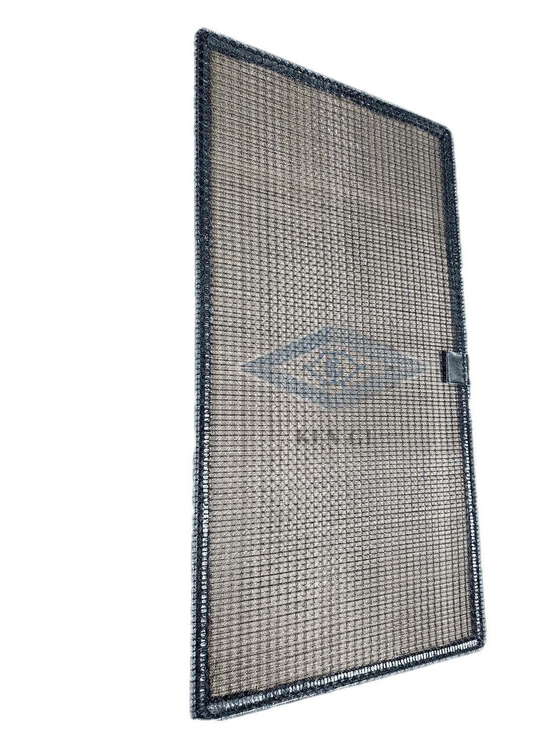 The wire frame material of non-encapsulated PE and PP filter screens is galvanized