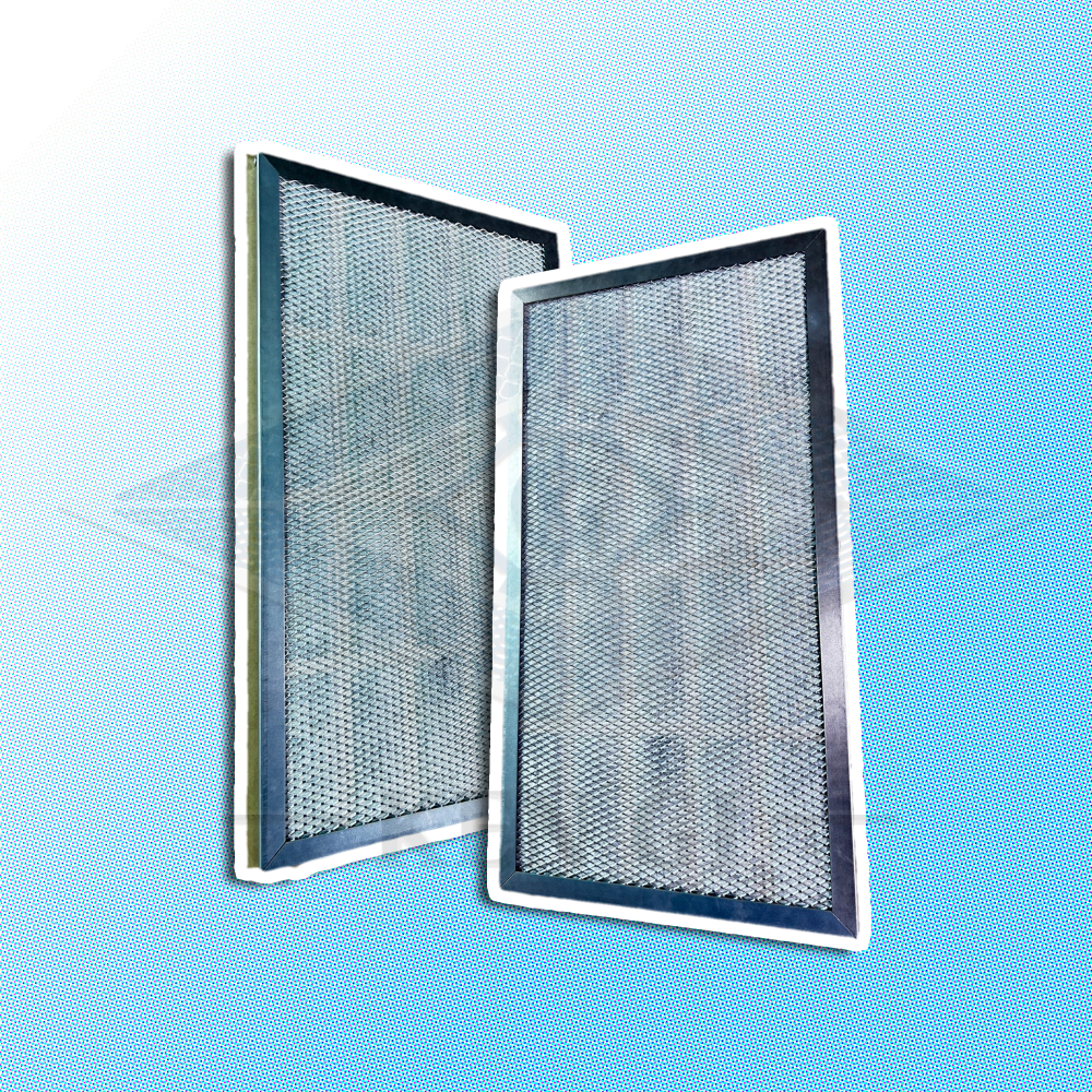 Metal frame activated carbon filter has excellent adsorption capacity