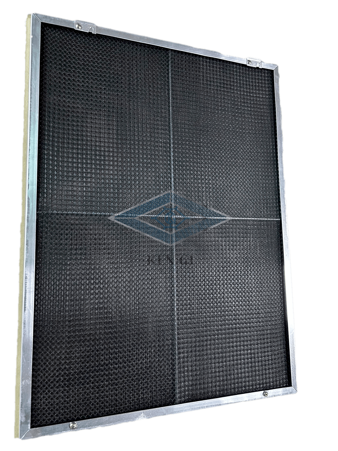 Metal frame + PE, PP filter screen can adapt to harsh industrial environment with durability and corrosion resistance.
