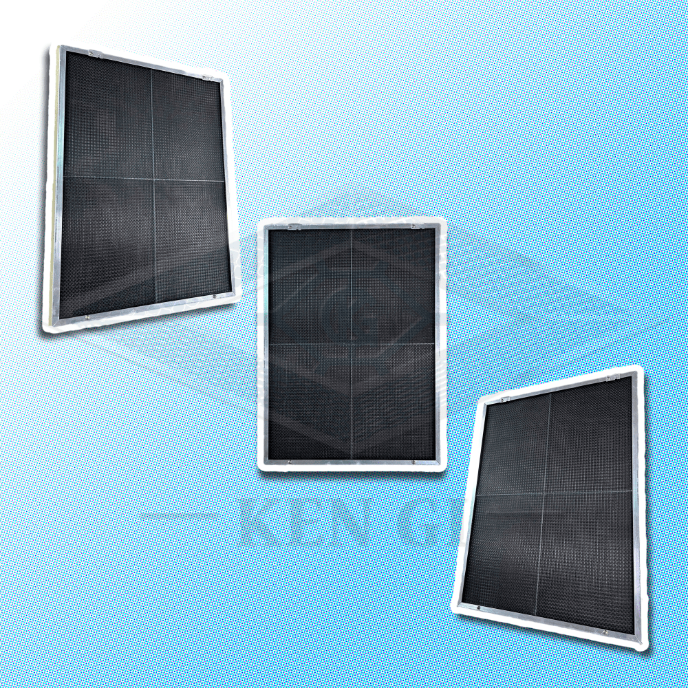 Metal frame + PE, PP filter has high-efficiency filtration ability to capture tiny pollutants
